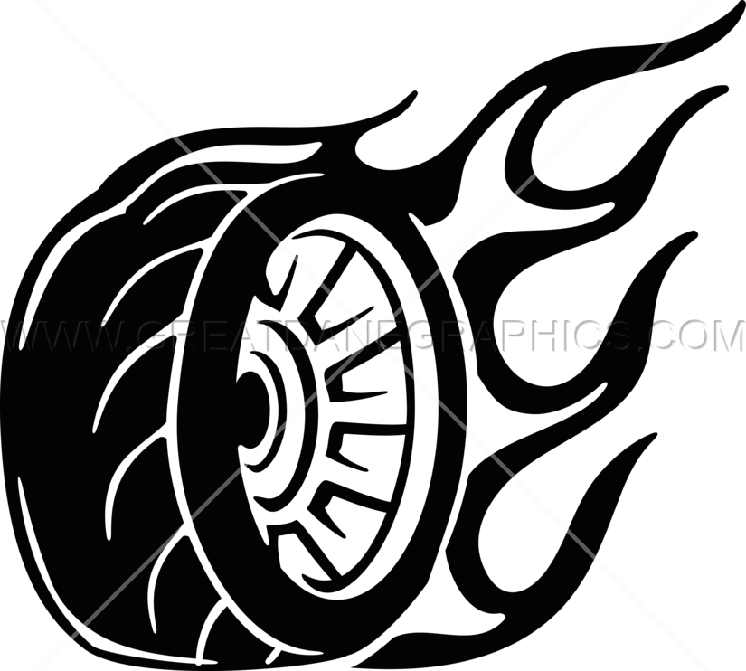 Pin Tire Clipart Png - Drawing (800x719), Png Download