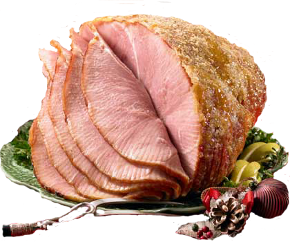 Ham Png - Smoked Ham Png (420x350), Png Download
