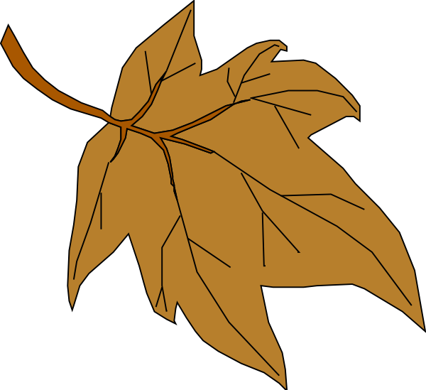 Fall Leaf Svg Clip Arts 600 X 549 Px (600x549), Png Download