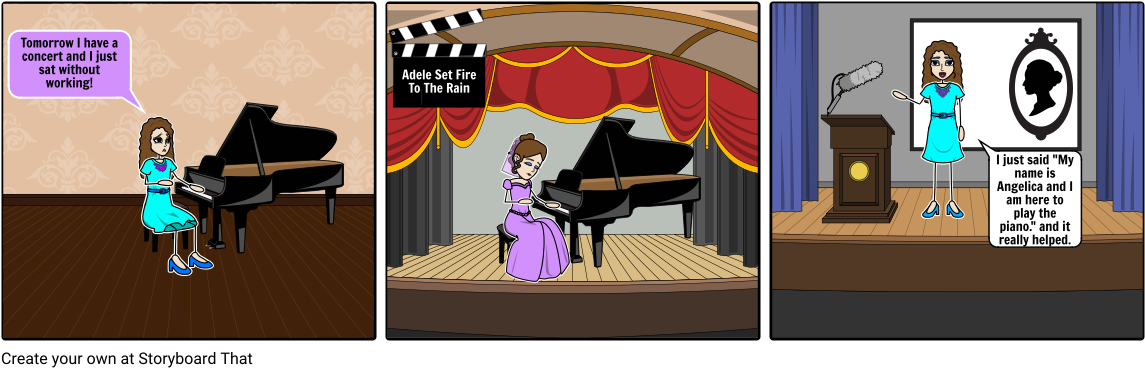 Pi̇ano Concert - Cartoon (1164x385), Png Download