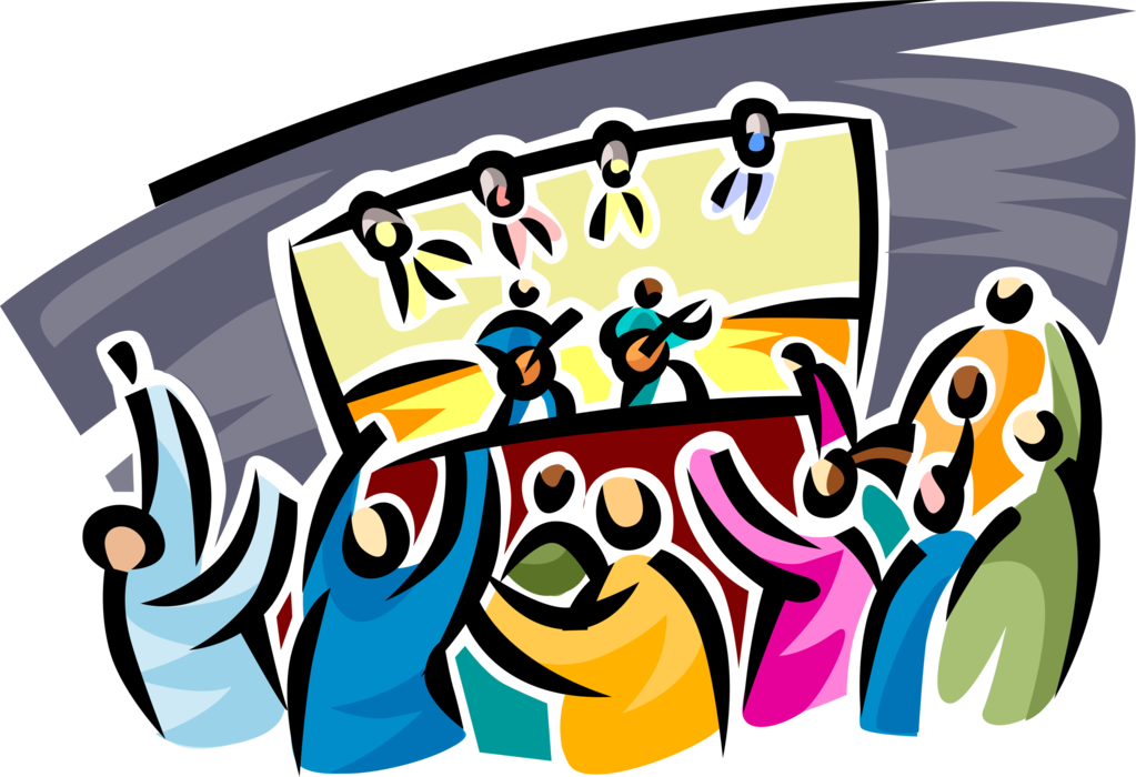 Live Concert - Live Konzert Clipart (480x334), Png Download