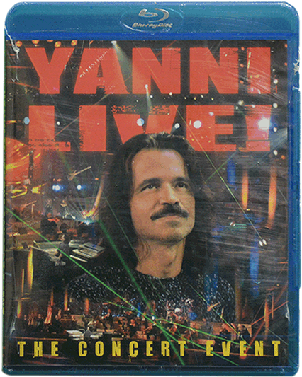 Yanni Live Blu-ray Disk - Yanni 2006 Yanni Live The Concert Event (640x640), Png Download