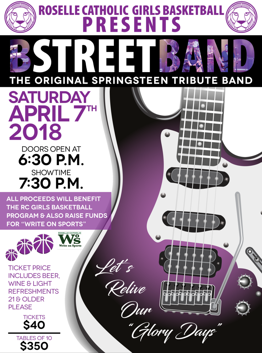 Rc Bstreet Band Poster (1000x1348), Png Download
