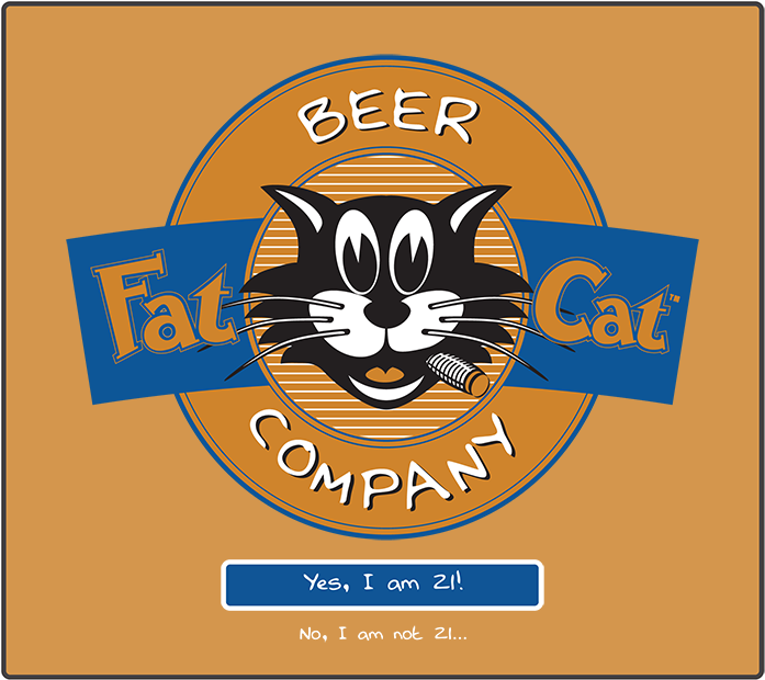 Fat Cat Brewery (700x626), Png Download