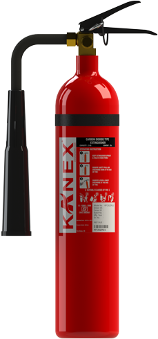 Co2 Fire Extinguishers Aluminium Body - Kanex C02 4.5 Kg (300x550), Png Download