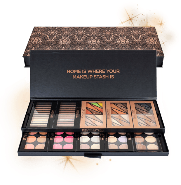 Top 3 Christmas Gifts - Revolution Palette Vault (640x640), Png Download