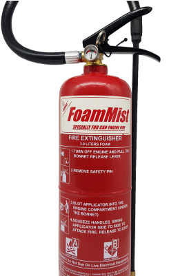 Foammist Fire Extinguisher - Cylinder (400x400), Png Download