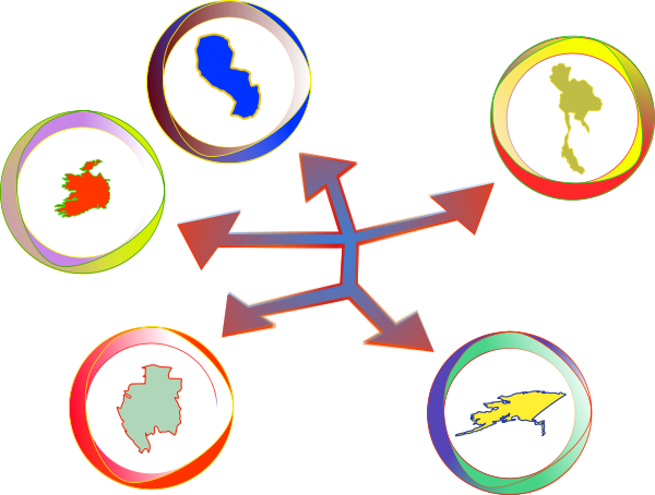 International Network Clipart Png (600x454), Png Download