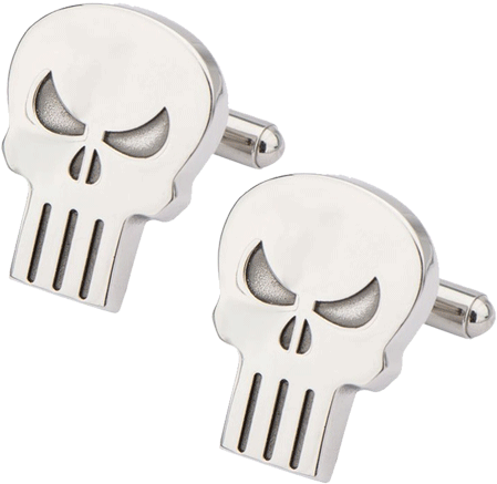 Punisher Cufflinks (600x600), Png Download