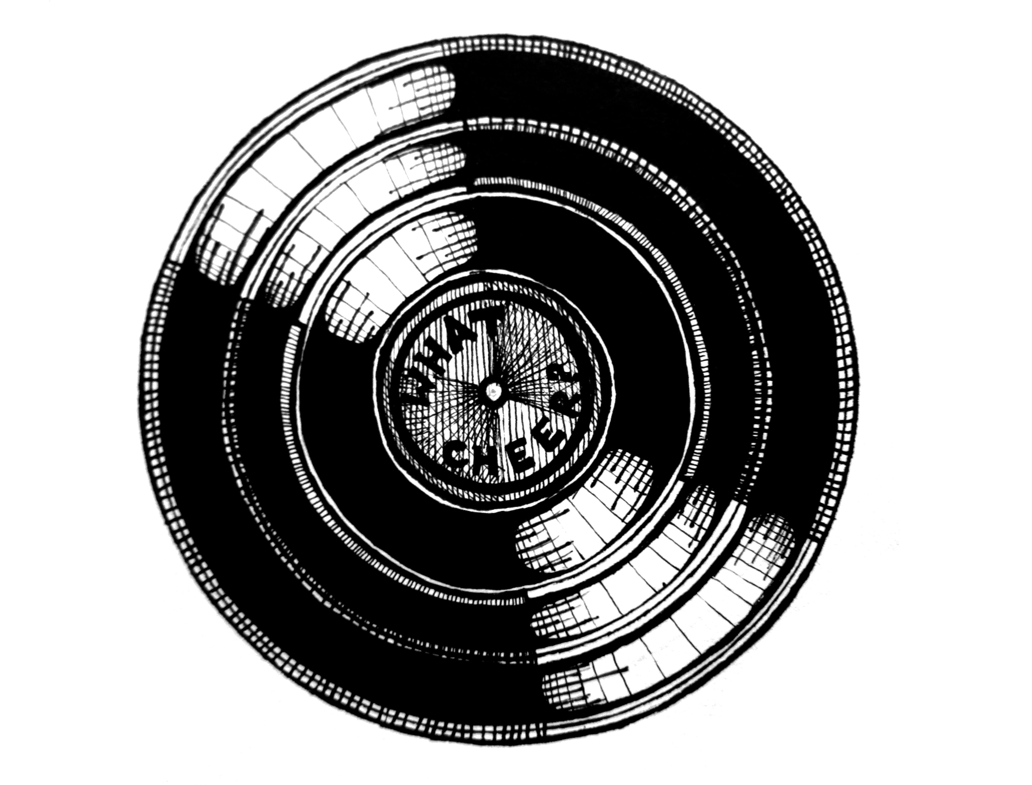 Download Hd Banner Black And White Download Record Transparent Vintage Vinyl Record Png Transparent Png Image Nicepng Com