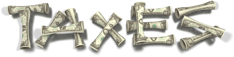 Filing Taxes As A Teen Business Owner - Taxes Money (800x274), Png Download