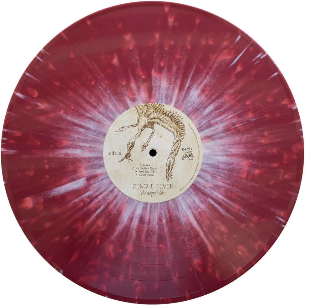 Dengue Fever Deepest Lake Vinyl Record (1000x1000), Png Download