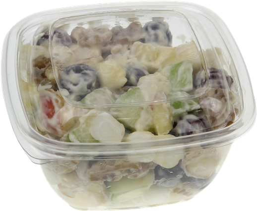 Apple Waldorf Salad - Fruit Salad (600x494), Png Download