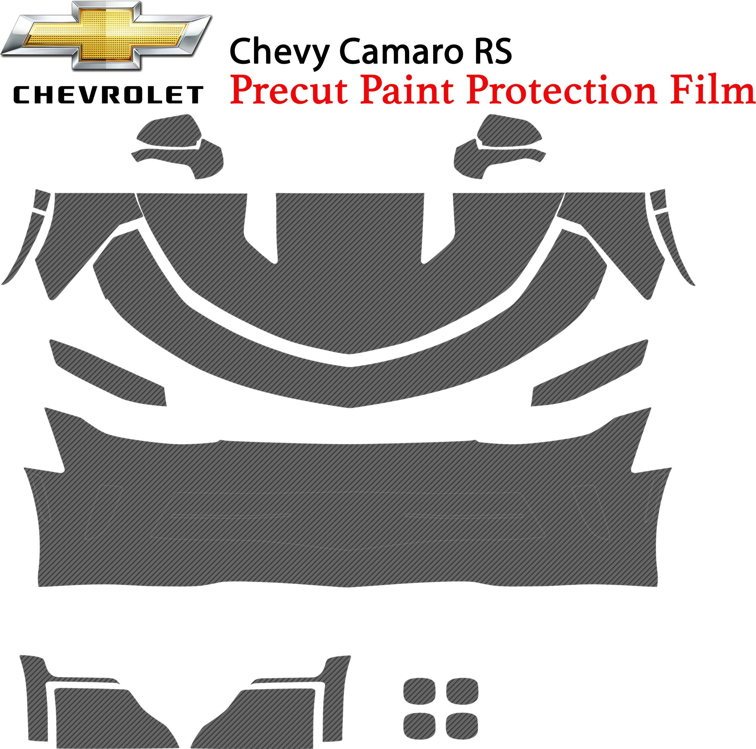 Chevrolet Camaro Rs 17-19 - Banner (2789x2550), Png Download