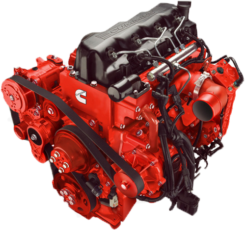 Used Car Parts - Motor Cummins Isf 3.8 (650x484), Png Download