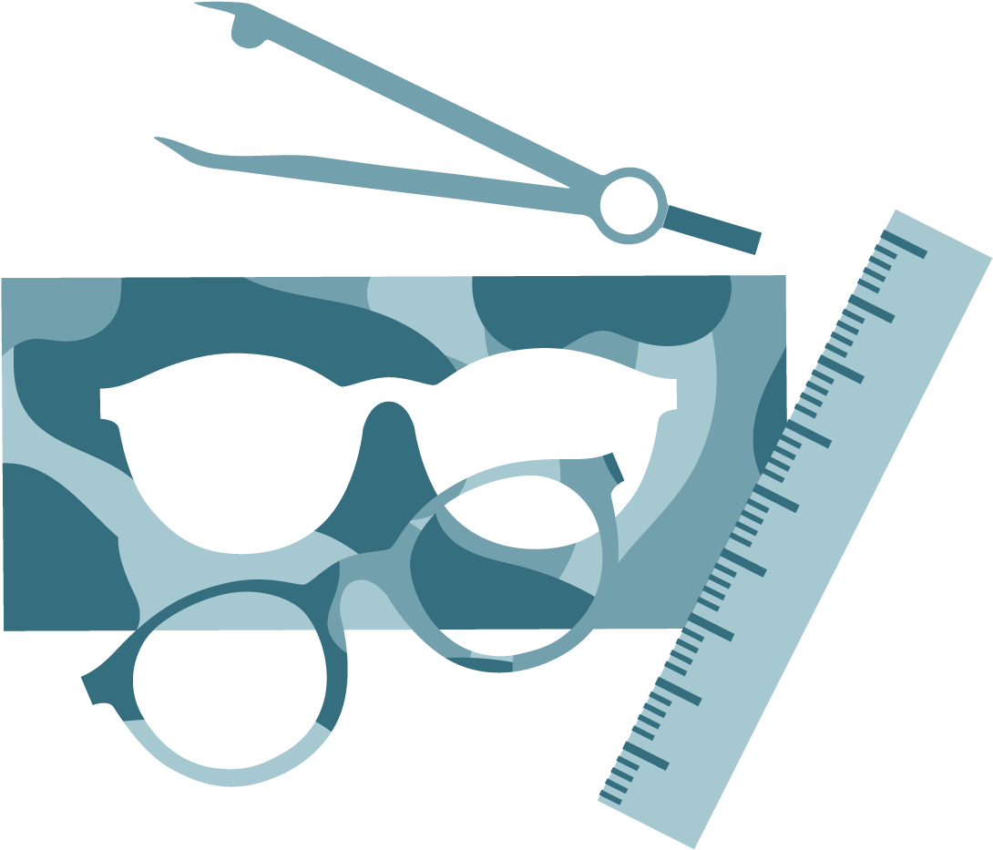 Manufacture Of Spectacles - Paper (1251x1250), Png Download