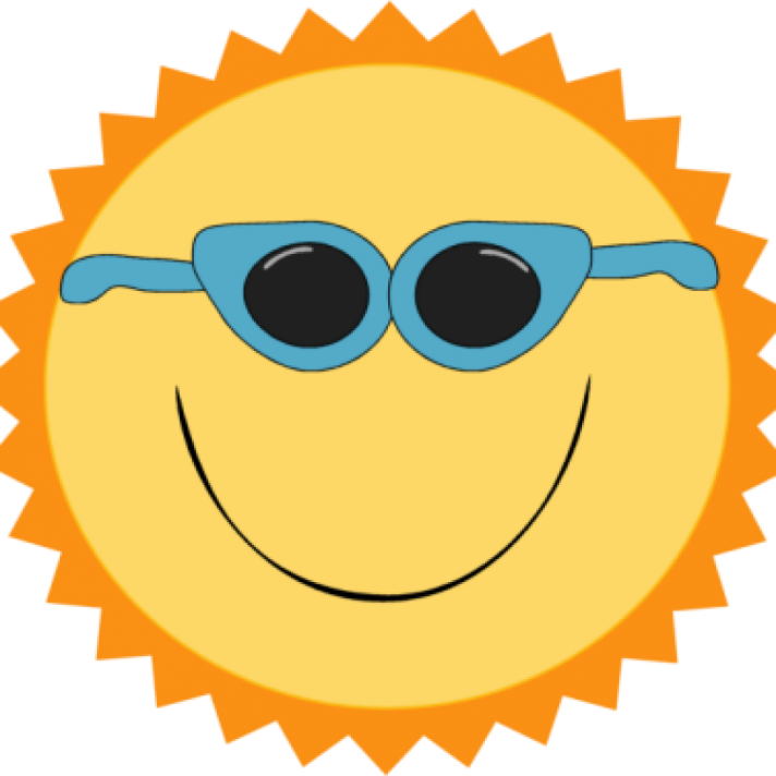 Smiling Sun Clipart Free Clipart Smiling Sun Clip Art - Washington State Treasurer Seal (712x712), Png Download