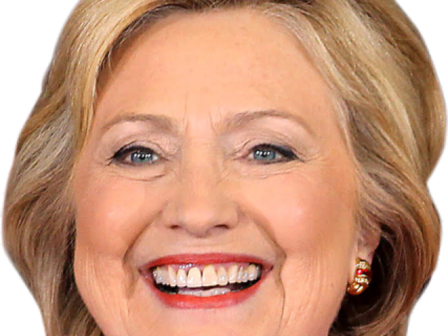 Head Clipart Hillary Clinton - Hillary Clinton Head Transparent (640x480), Png Download