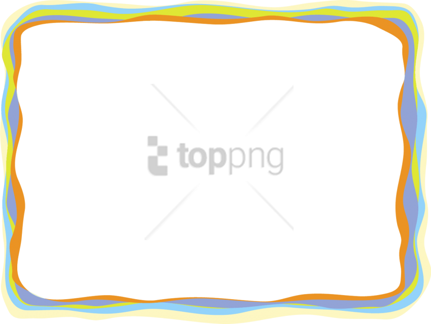 Free Png Download Colorful Frames And Borders Png Png (850x638), Png Download