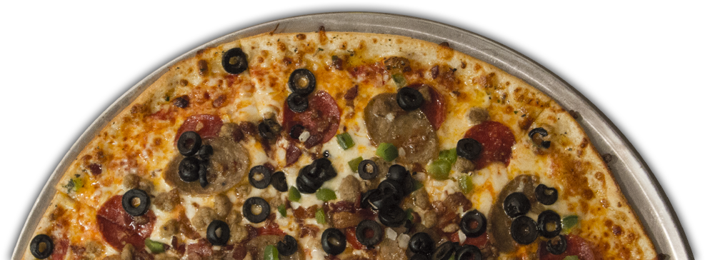 California-style Pizza (1061x384), Png Download