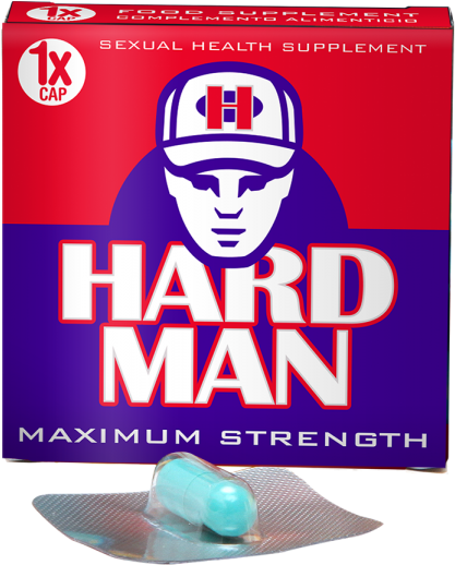 Boxed Hard Man X 1 Capsule - Poster (530x600), Png Download