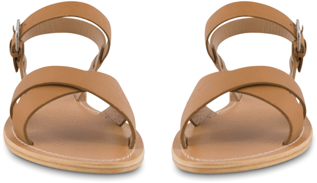 Fort Tan Flats - Flip-flops (1000x556), Png Download