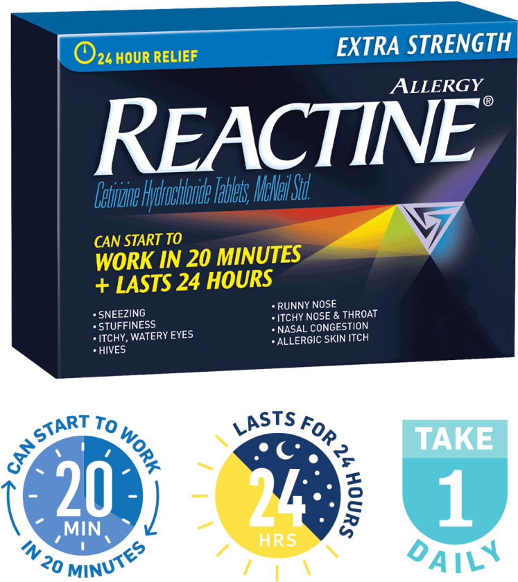 Reactine Dosage (1024x1024), Png Download