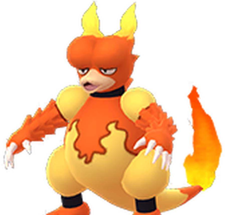 Magmar Pokmon Go - Pokemon Go Magmar (1368x855), Png Download