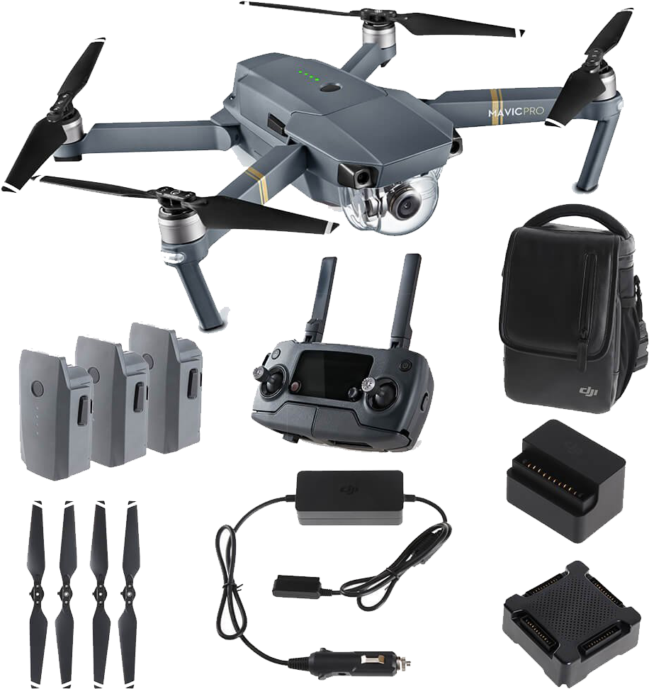 620054 - Mavic Pro Fly More Combo (1537x1025), Png Download