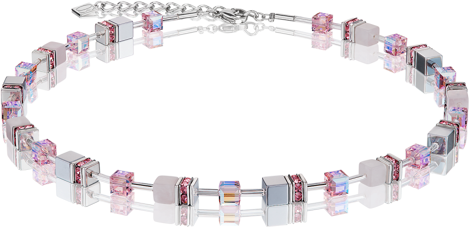 Coeur De Lion Geocube® Necklace Rose Quartz Accessories - Coeur De Lion Nyaklánc (1000x1150), Png Download