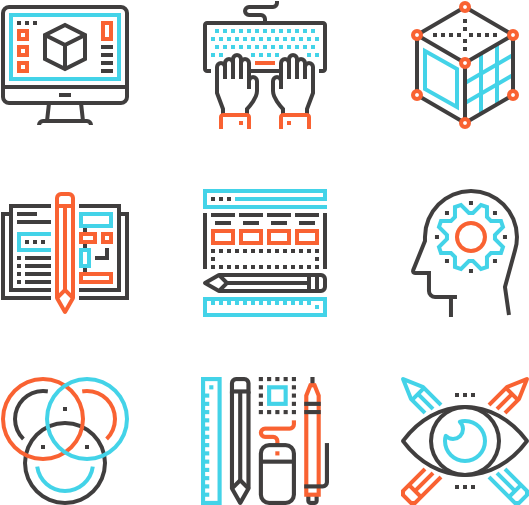 Design And Development - Financial Icons (600x564), Png Download