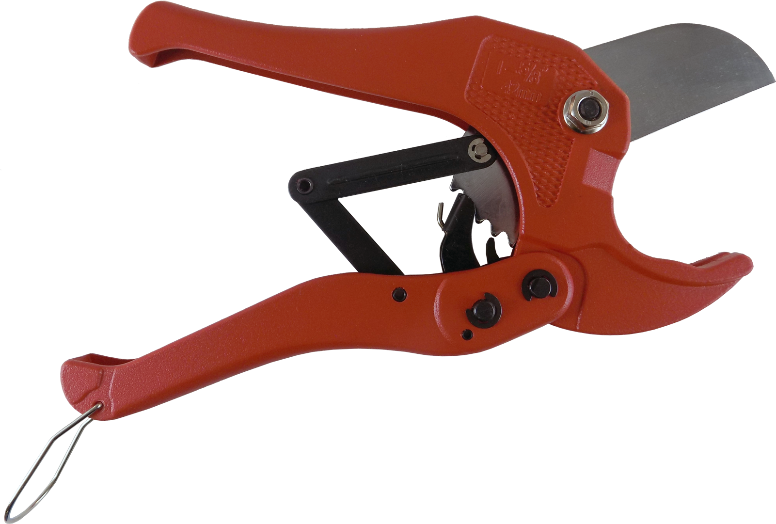 Ratchet Plastic Pipe Cutter - Pruning Shears (1600x1600), Png Download