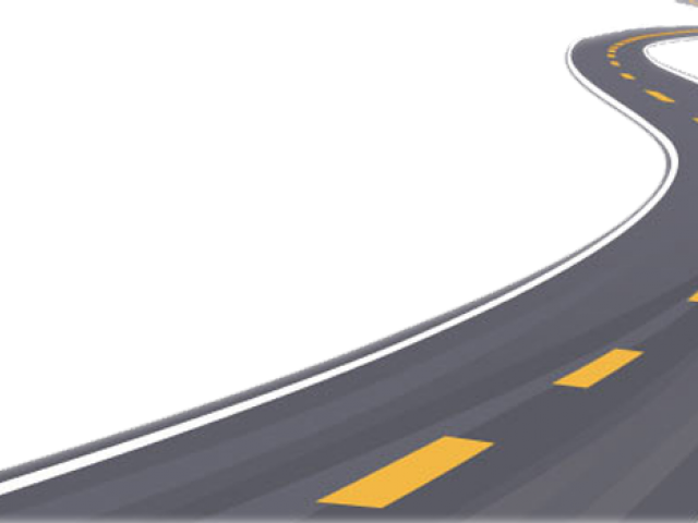 Roadway Clipart Highway - Highway (640x480), Png Download