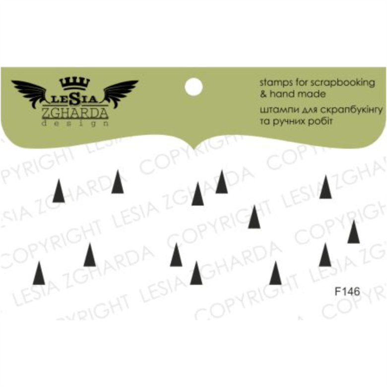 {f146} Stamp "triangles" - Paper (780x780), Png Download