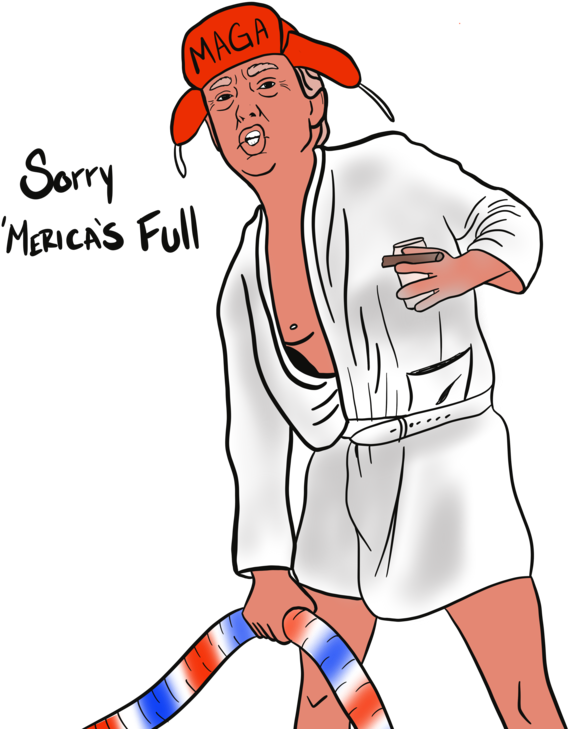 Our Story - Trump Cousin Eddie Shirt (600x742), Png Download