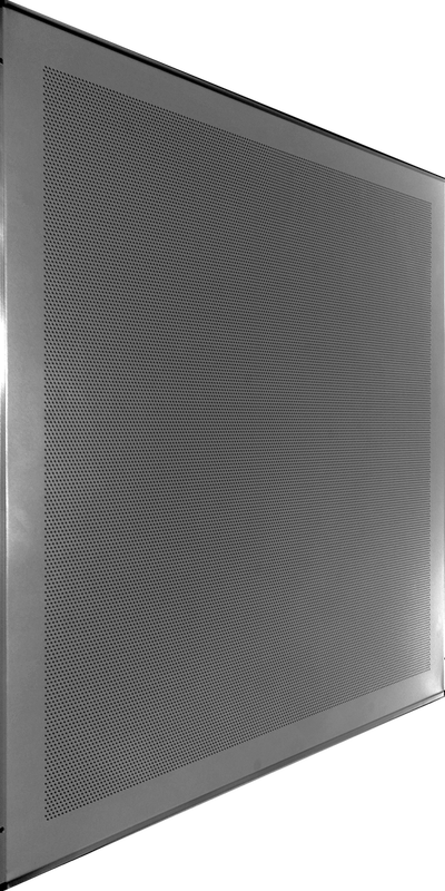 Micro Perforated Acoustical Aluminum - Monochrome (400x800), Png Download