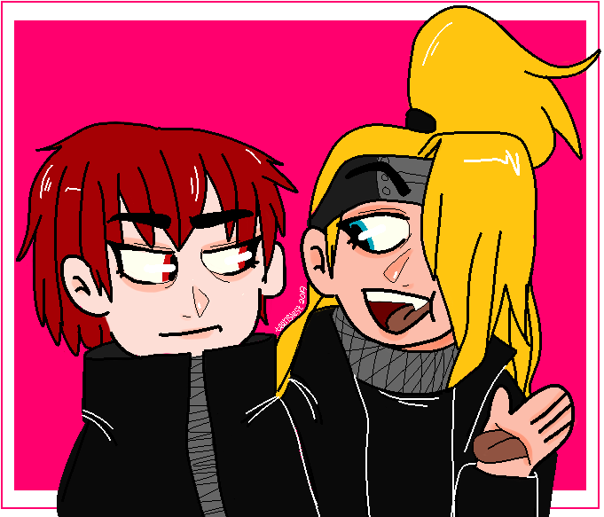 #sasodei Digital Version ❤💛 - Cartoon (721x598), Png Download