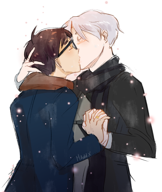 Maddox Spideypool, Yuri Katsuki, Anime, Stucky, Yuri - Anime (540x640), Png Download