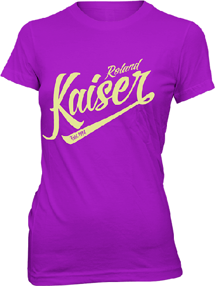 Roland Kaiser Girlie T-shirt College Logo - Shirt (700x700), Png Download