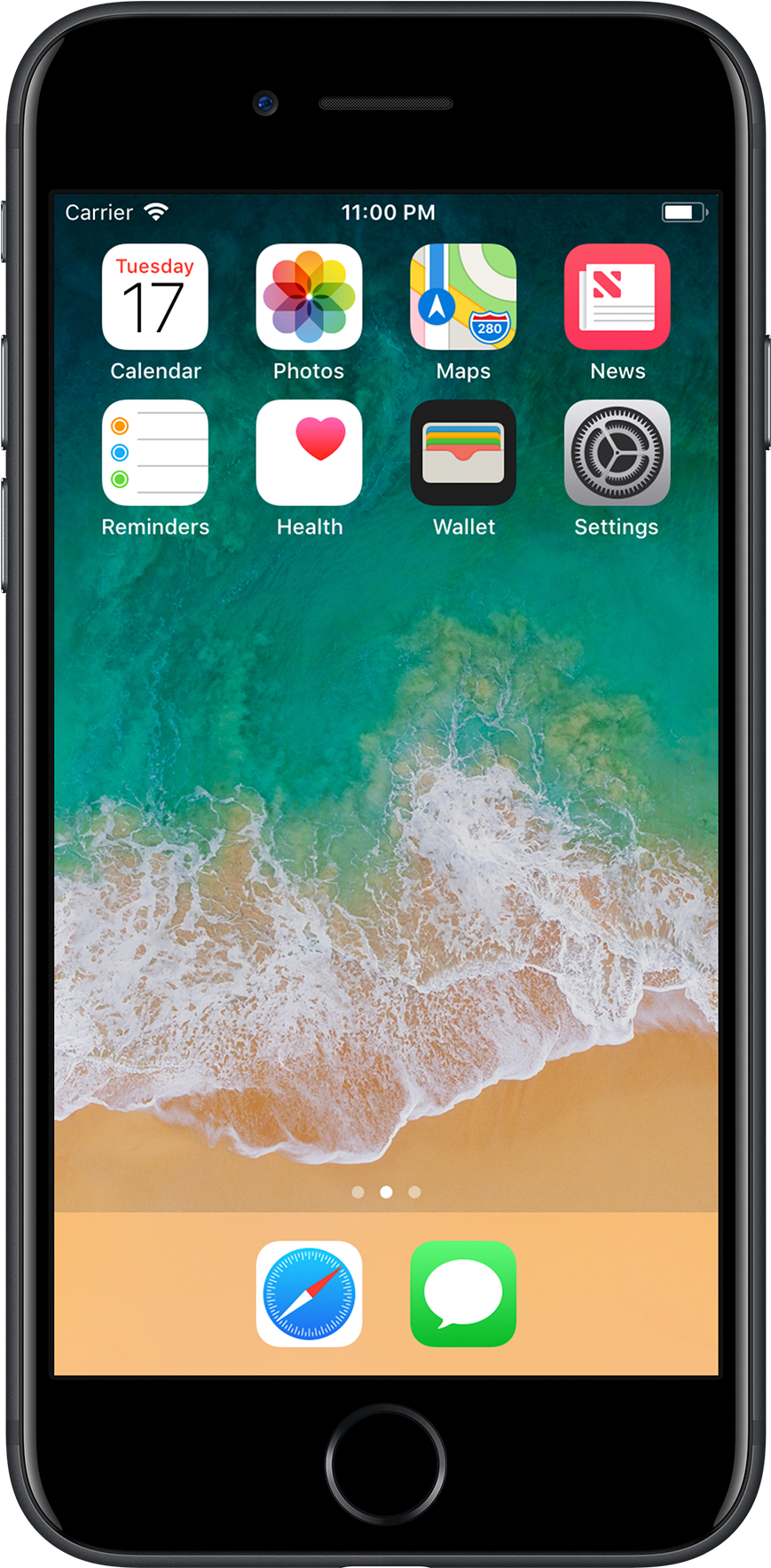 Apple Iphone (951x1909), Png Download