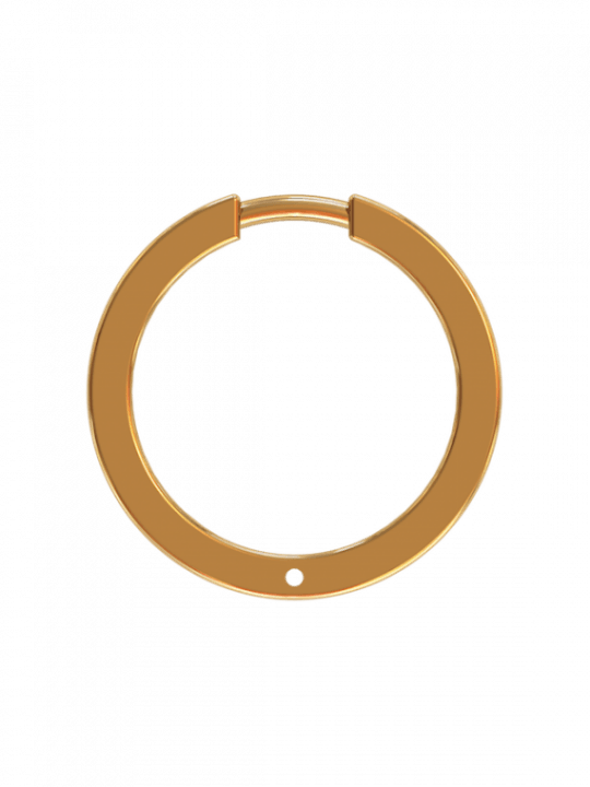 Bali Earrings Heavy - Circle (540x720), Png Download