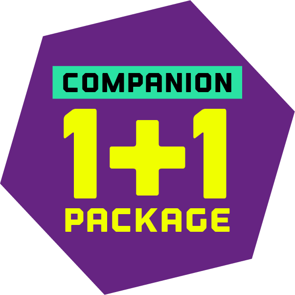 Companion 1 1 Package - Cross (603x602), Png Download