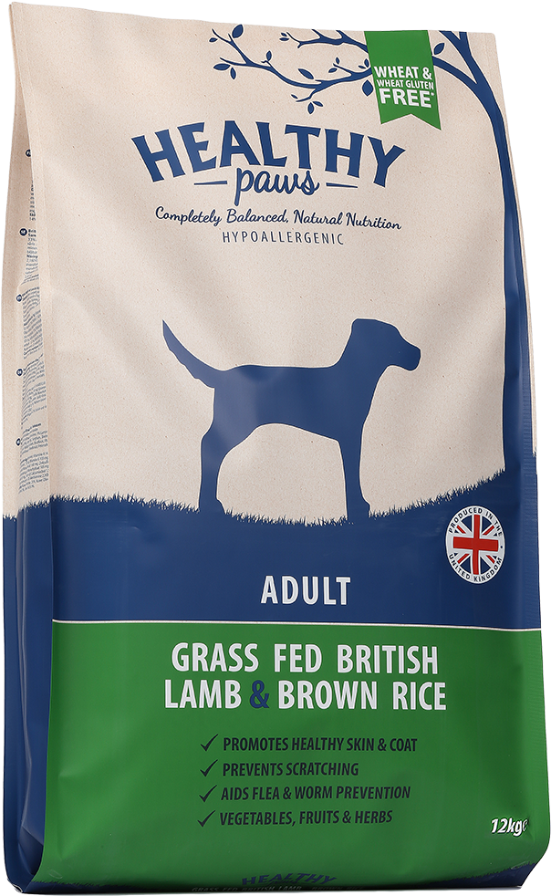 12kg Grass Fed British Lamb & Brown Rice - Dog Food (1000x1000), Png Download