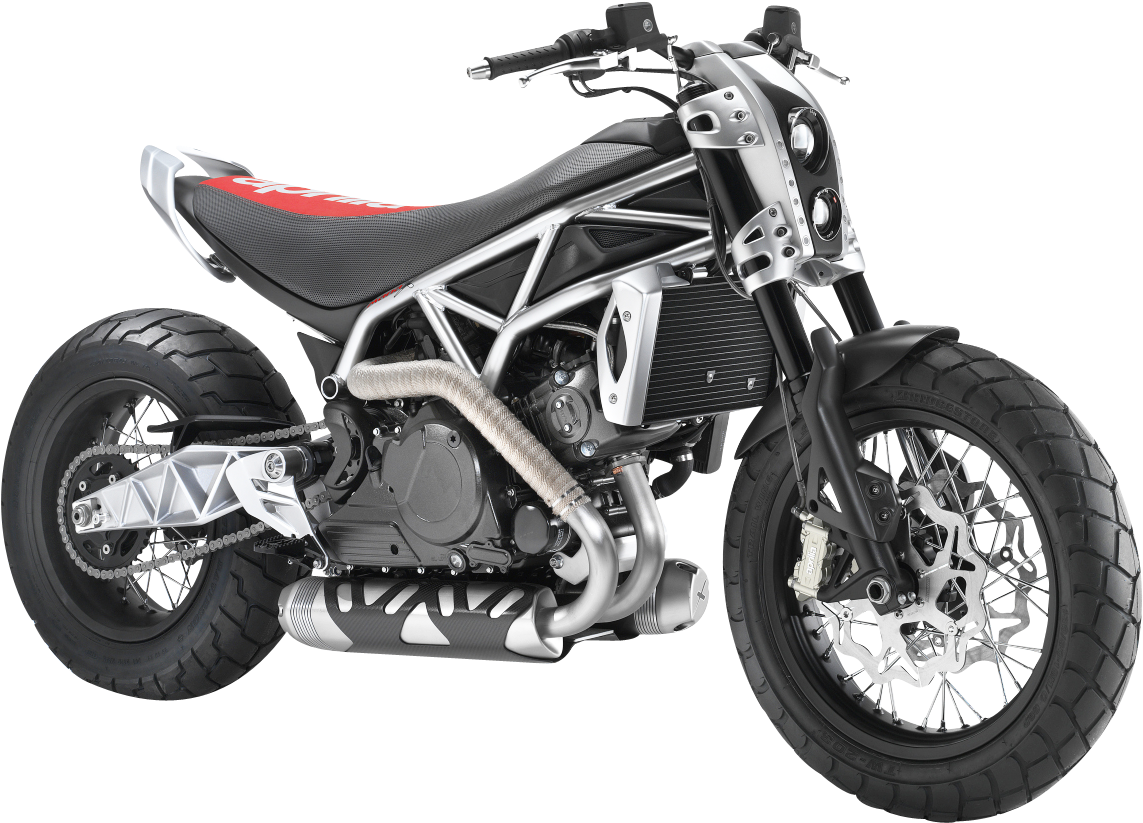 Aprilia Black Motorcycle Bike Png Image - Aprilia Mana X (1214x899), Png Download