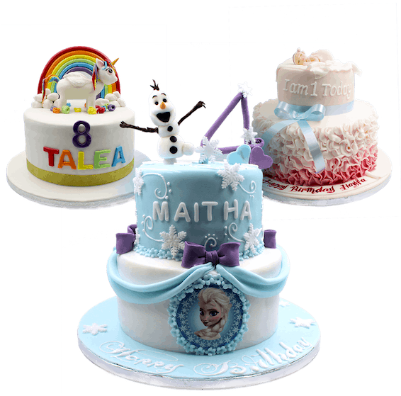 Birthday Cakes - Cake Decorating (565x565), Png Download