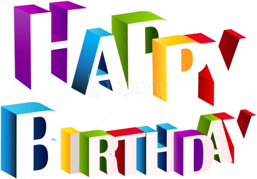 Free Png Download Happy Birthday Multlor Png Images - Birthday Wishes Png Text (850x590), Png Download